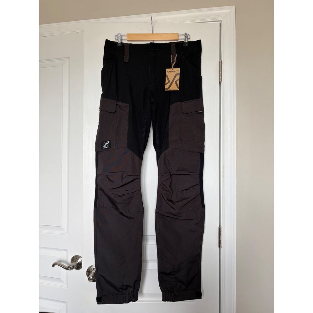 RevolutionRace GPx Pants Mens L/52 Jetblack Hybrid Hiking Cargo Pants 10004